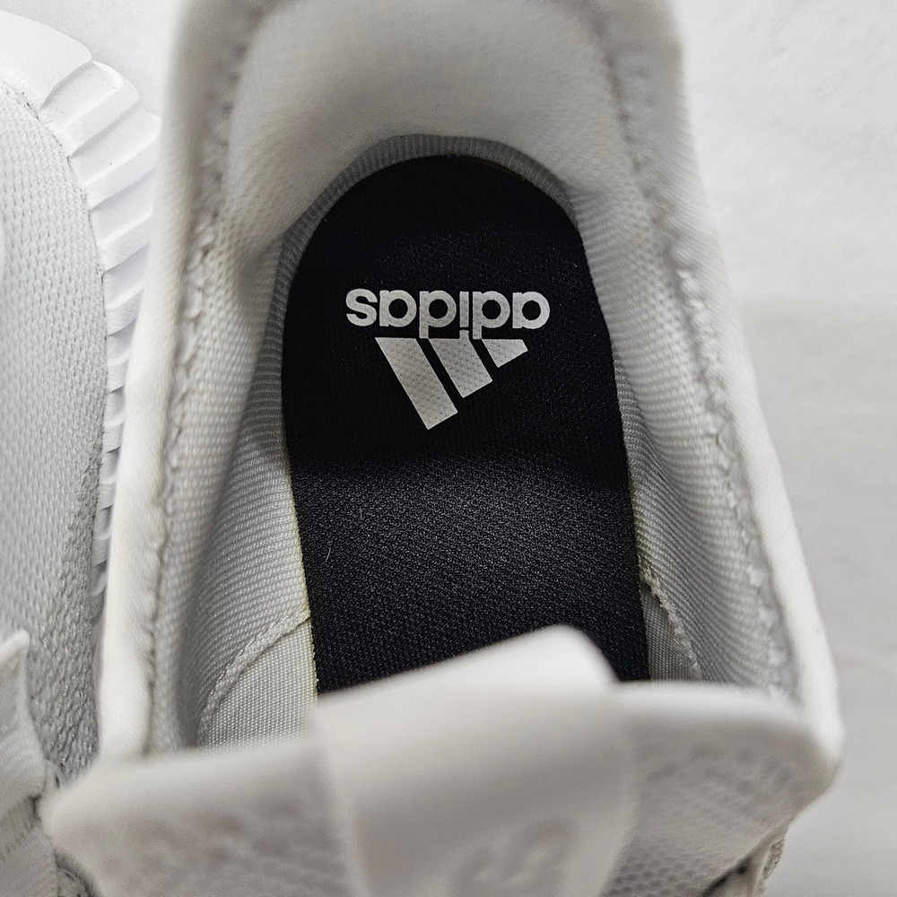 Adidas Kaptir Flow Running Shoes IF6600 White Silver Womens Size 6 - Picture 9 of 10